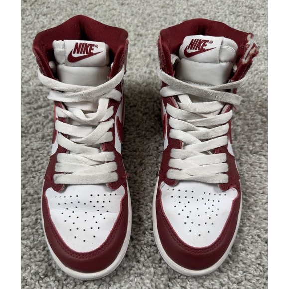 Jordan 1 Retro High OG Artisanal Team‎ Red Sneaker Youth 1.5Y Read - Picture 2 of 9